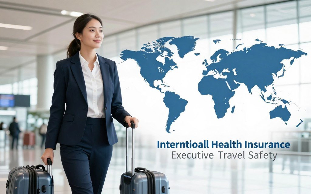 viajante com plano saúde internacional em aeroporto