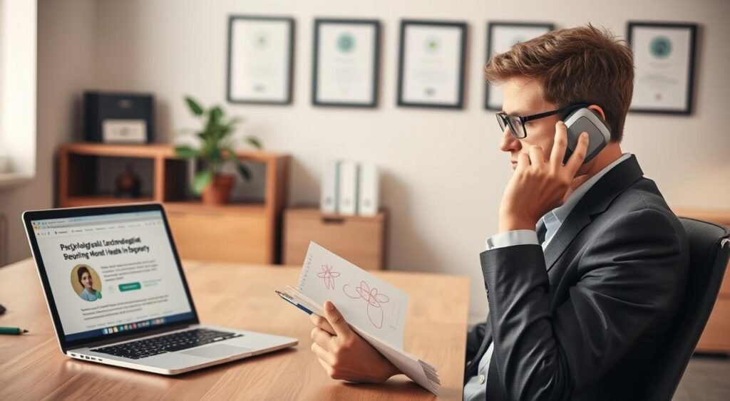 solicitação de atendimento psicológico pelo plano saúde